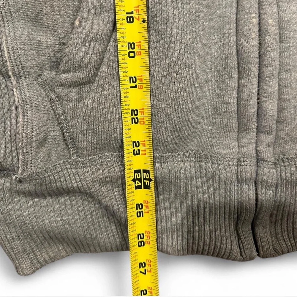 VTG, Rare, Y2K Abercrombie & Fitch Gray Wolf Jaw Hoodie Jacket Size Men’s Small
